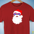 Santa’s Omnisexual Pride Flag Shades Premium Unisex T-Shirt - Red